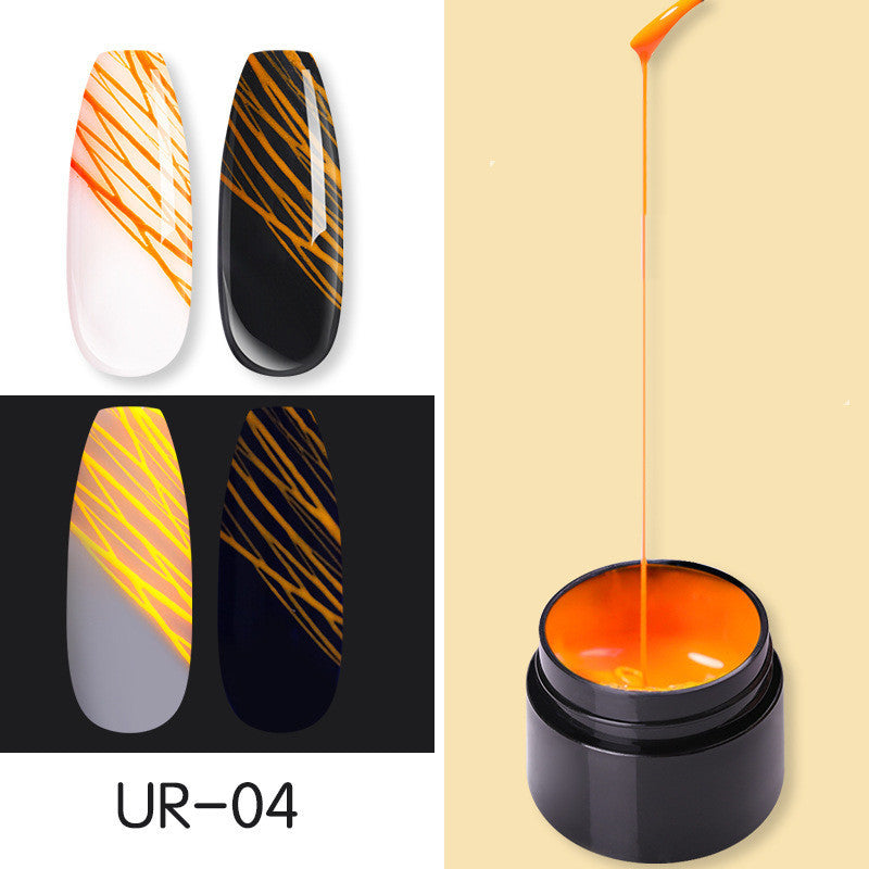 Manicure Luminous Nail Art Spider Nail Gel UV Nail Polish Manicure Luminous Nail Art Spider Nail Gel UV Nail Polish